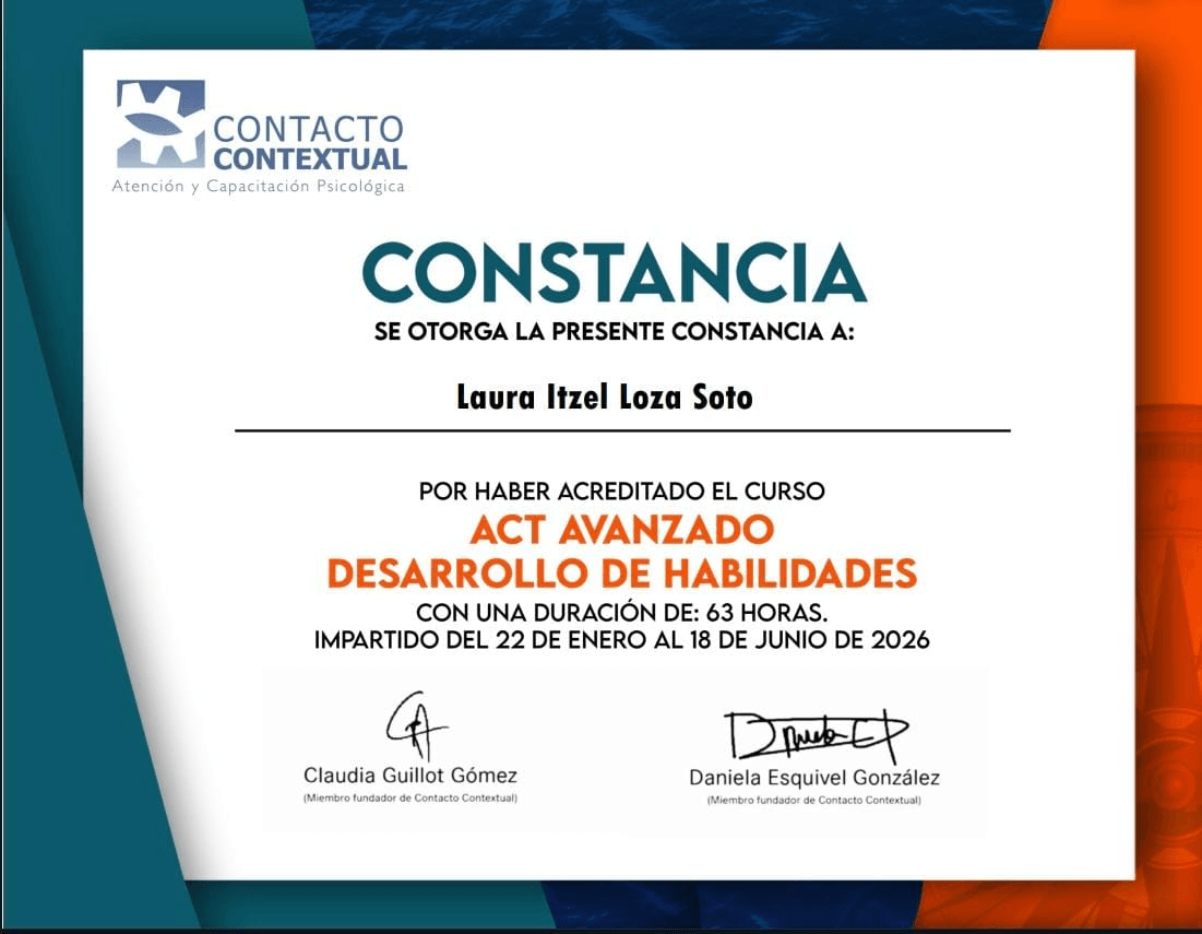 Diploma ACT avanzado, desarrollo de habilidades